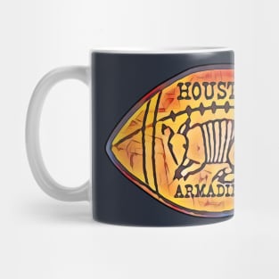 Houston Armadillos Football Mug